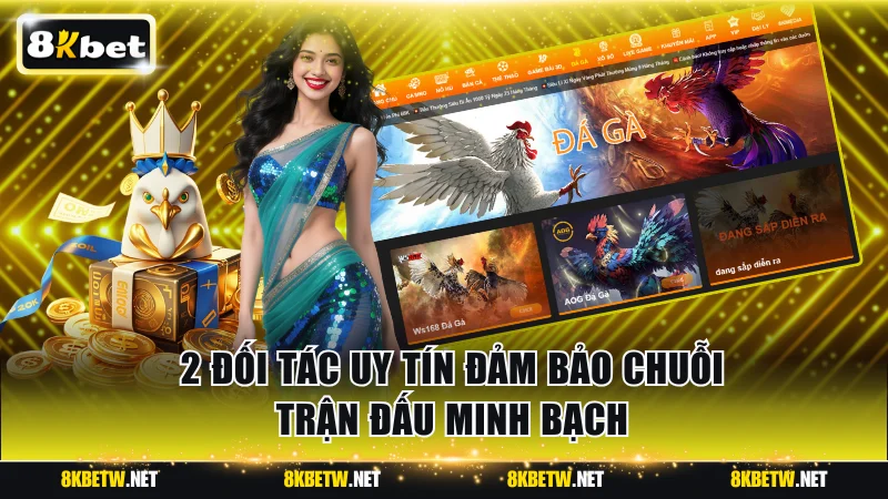 2 đối tác uy tín đảm bảo chuỗi trận đấu minh bạch