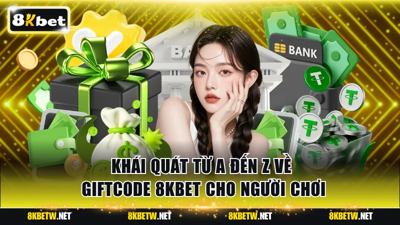 Khái quát từ A đến Z về giftcode 8KBET cho người chơi